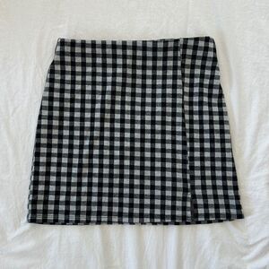 Plaid Mini Skirt